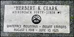 The club places a permanent memorial marker at the grave of Herb Clark that identifies him as 46er #1 and holds a special ceremony to honor him.
