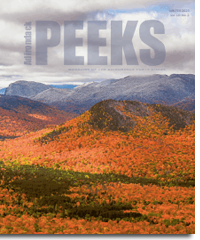 Adirondack Peeks Winter 2023 magazine cover page