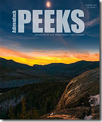 Adirondack Peeks Magazine Summer 2024 cover page image